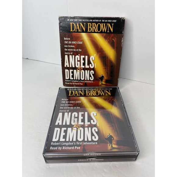 Angels and Demons by Dan Brown (DaVinci Code author) CD audiobook - Picture 7 of 14